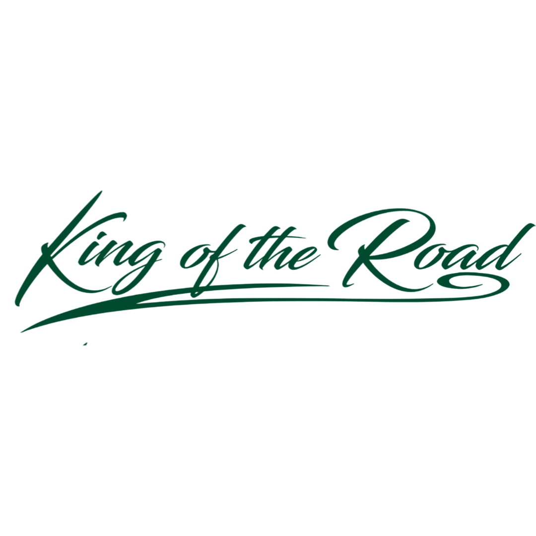 Sticker scania king road - 061 Grøn - KJoF - 100mm x 27mm - Nej tak