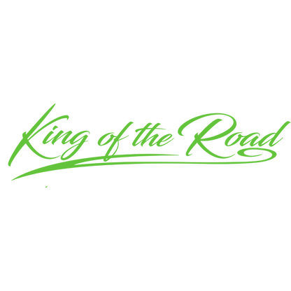 Sticker scania king road - 063 Lime grøn - KJoF - 100mm x 27mm - Nej tak