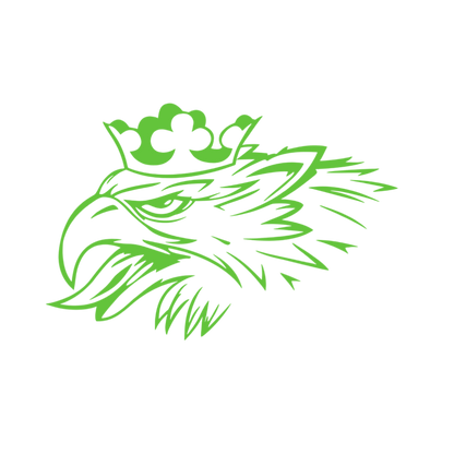 Sticker scania old griff - 063 Lime grøn - KJoF - 100mm x 67mm - Nej tak