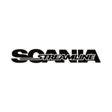 Sticker scania streamline - 010 Hvid - KJoF - 100mm x 15mm - Nej tak