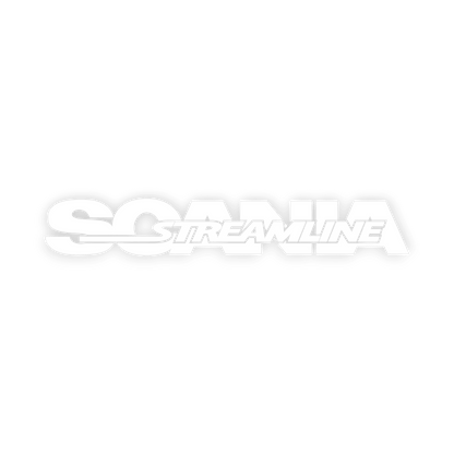 Sticker scania streamline - 010 Hvid - KJoF - 100mm x 15mm - Nej tak