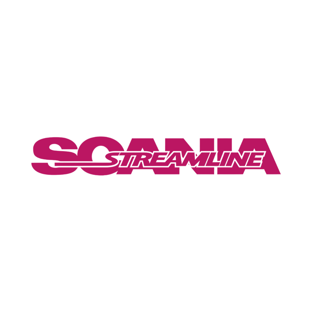 Sticker scania streamline - 041 Pink - KJoF - 100mm x 15mm - Nej tak
