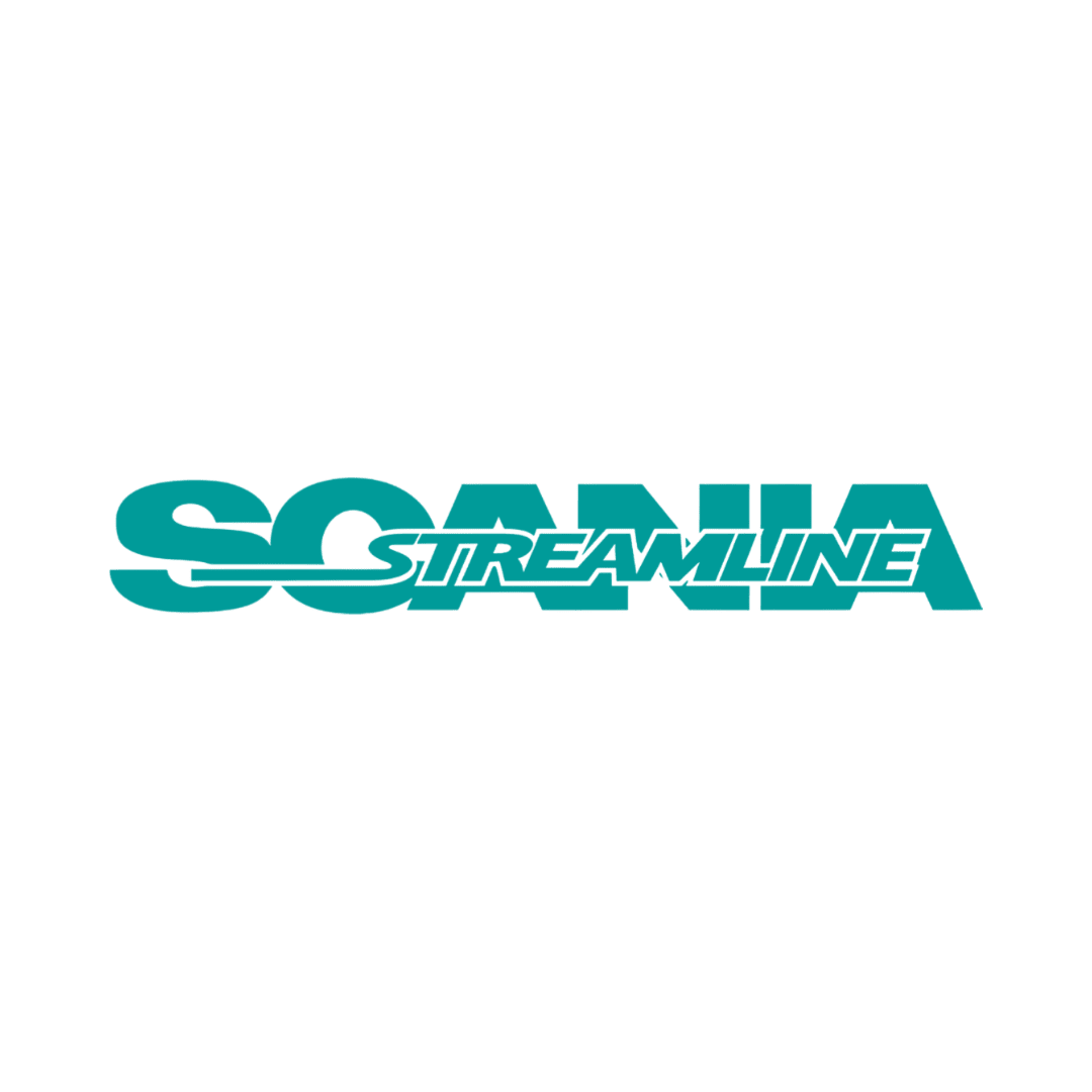 Sticker scania streamline - 061 Grøn - KJoF - 100mm x 15mm - Nej tak