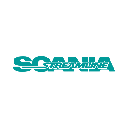 Sticker scania streamline - 061 Grøn - KJoF - 100mm x 15mm - Nej tak