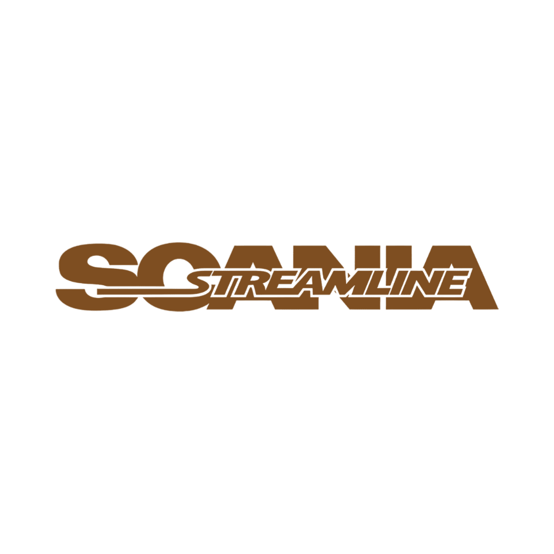 Sticker scania streamline - 061 Grøn - KJoF - 100mm x 15mm - Nej tak