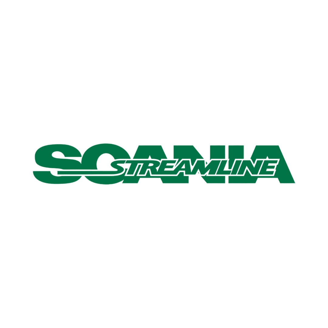 Sticker scania streamline - 061 Grøn - KJoF - 100mm x 15mm - Nej tak