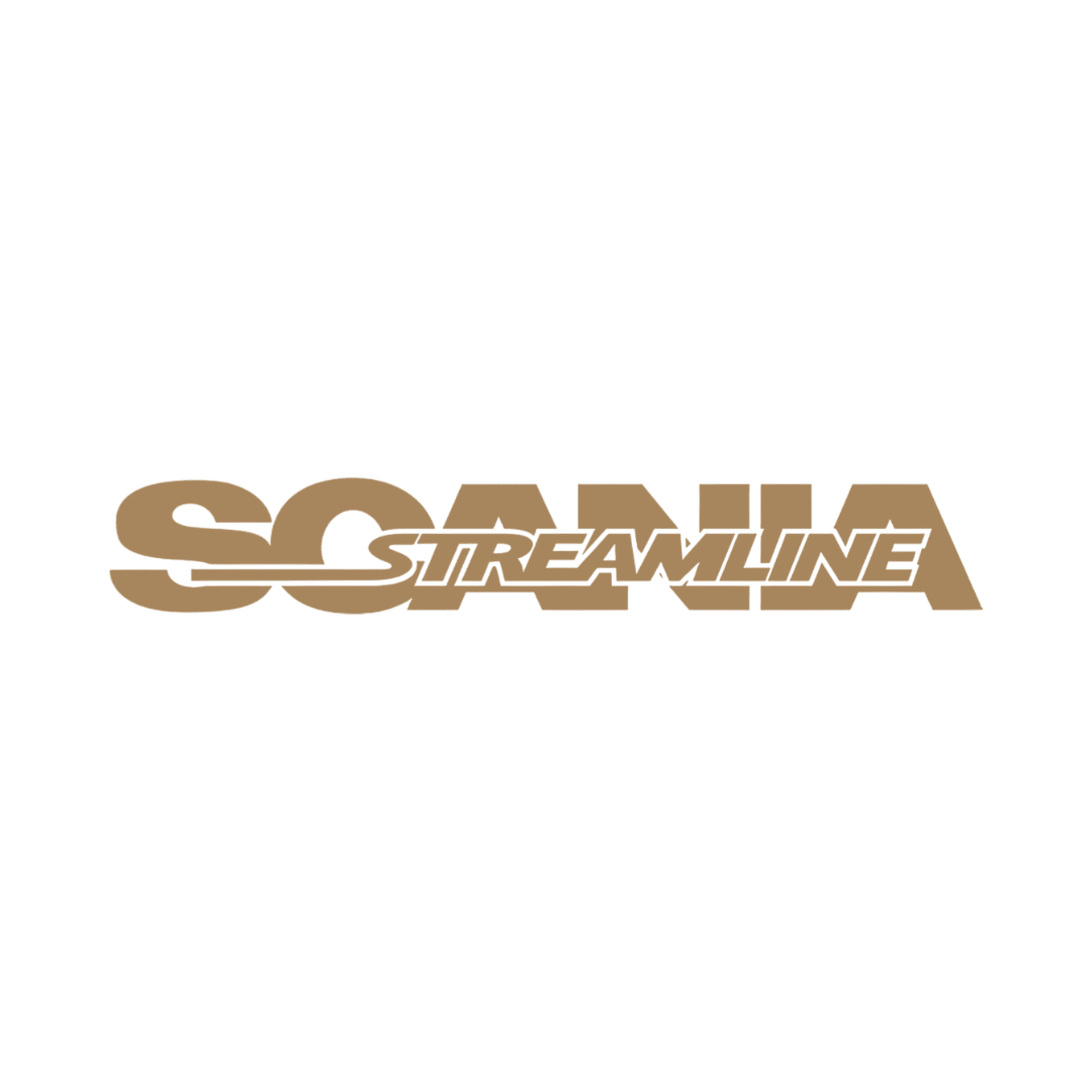 Sticker scania streamline - 061 Grøn - KJoF - 100mm x 15mm - Nej tak
