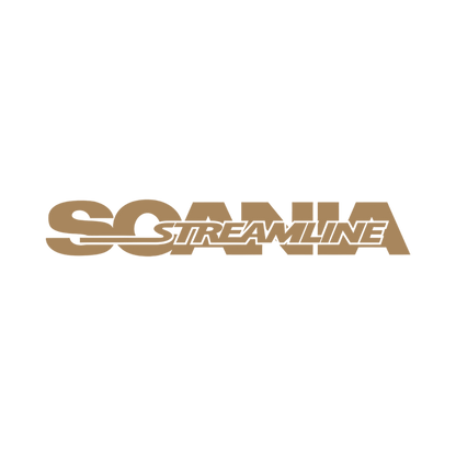 Sticker scania streamline - 061 Grøn - KJoF - 100mm x 15mm - Nej tak