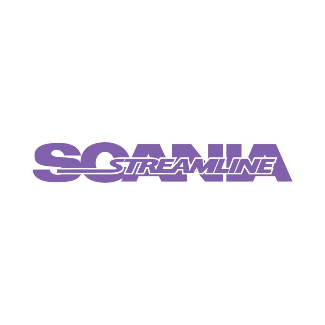 Sticker scania streamline - 061 Grøn - KJoF - 100mm x 15mm - Nej tak