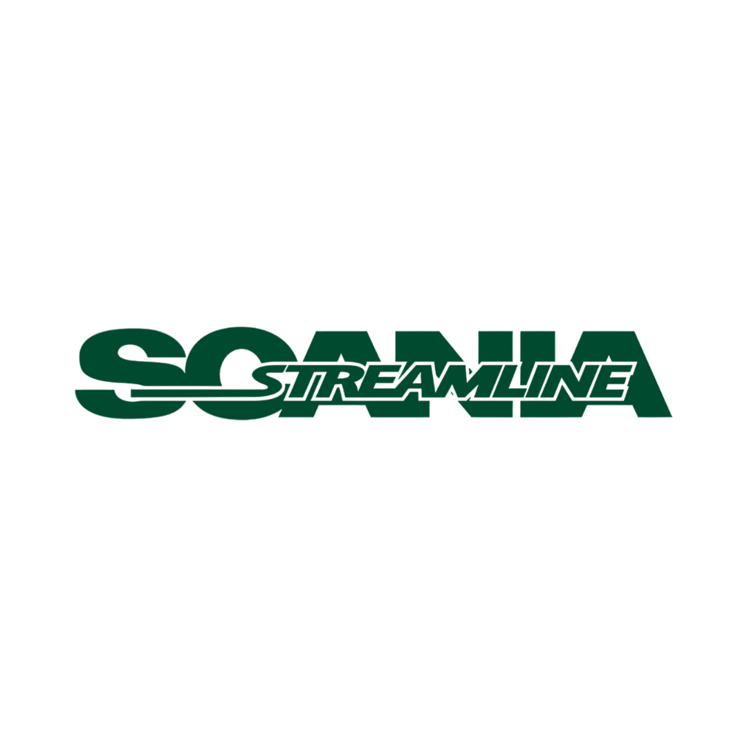 Sticker scania streamline - 061 Grøn - KJoF - 100mm x 15mm - Nej tak