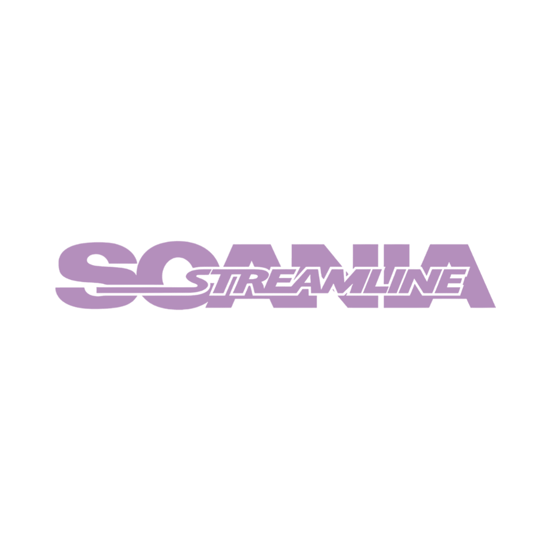 Sticker scania streamline - 061 Grøn - KJoF - 100mm x 15mm - Nej tak