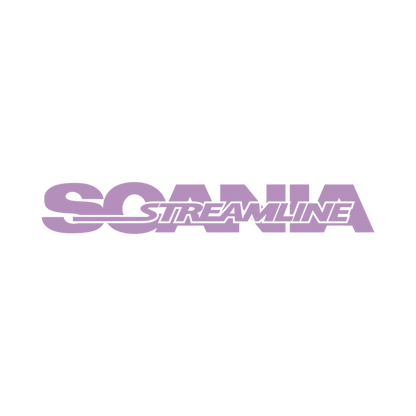 Sticker scania streamline - 061 Grøn - KJoF - 100mm x 15mm - Nej tak