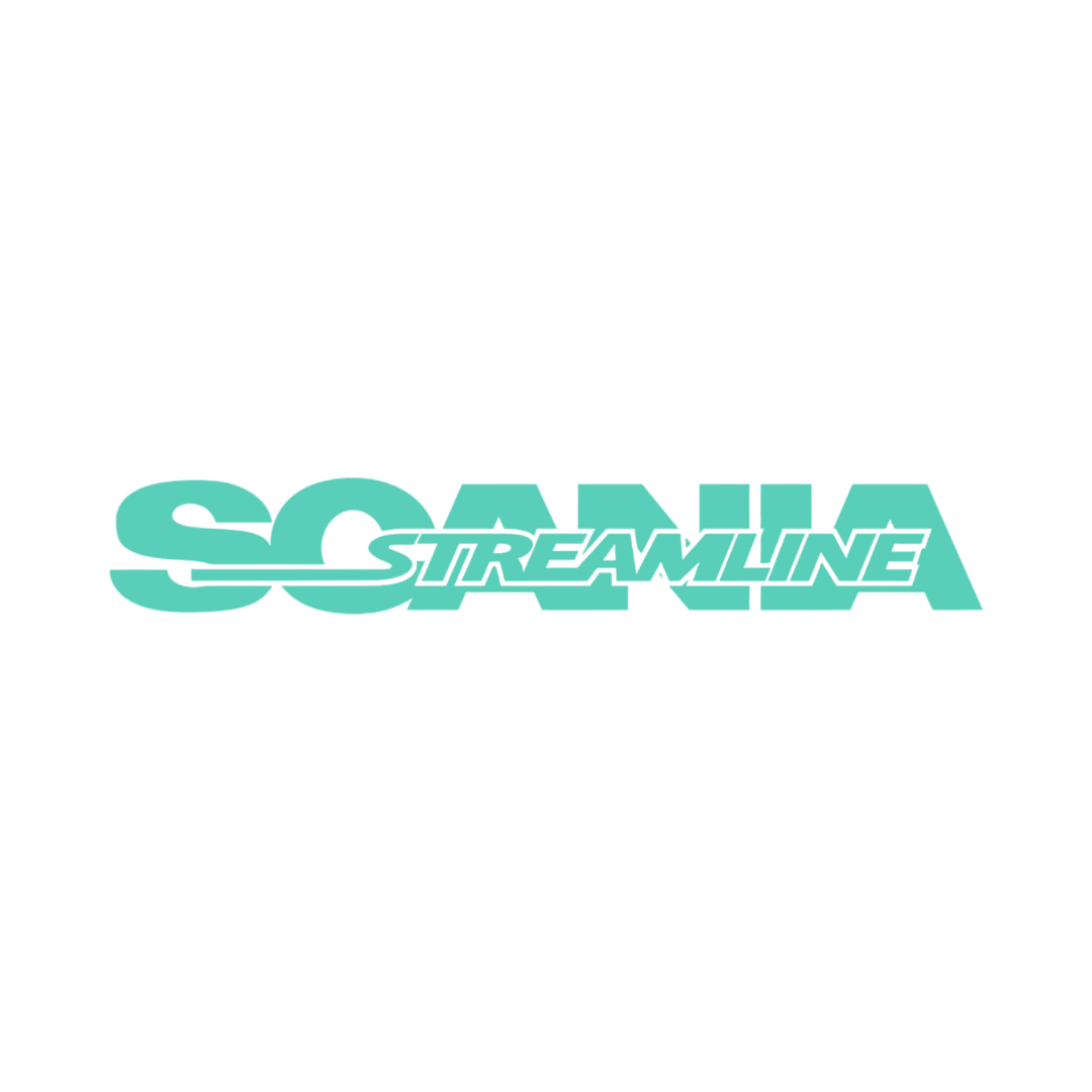 Sticker scania streamline - 061 Grøn - KJoF - 100mm x 15mm - Nej tak