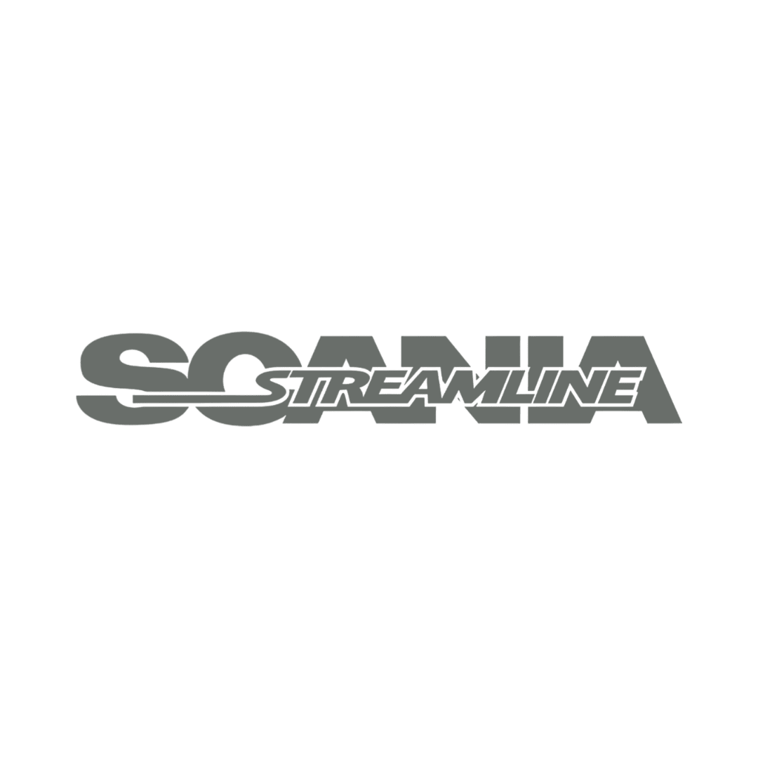 Sticker scania streamline - 071 Grå - KJoF - 100mm x 15mm - Nej tak