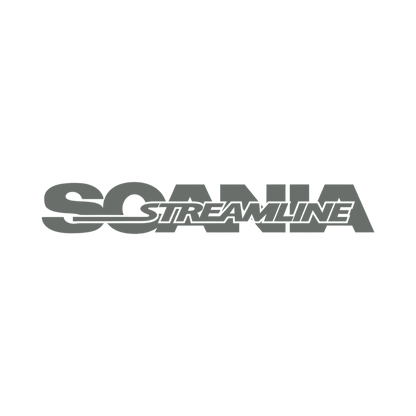 Sticker scania streamline - 071 Grå - KJoF - 100mm x 15mm - Nej tak