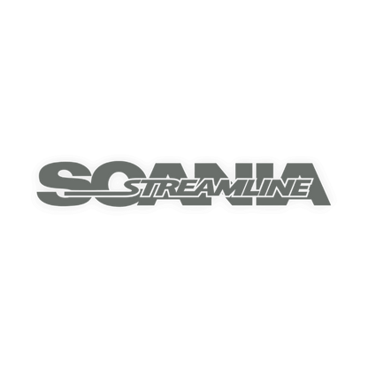 Sticker scania streamline - 071 Grå - KJoF - 100mm x 15mm - Nej tak