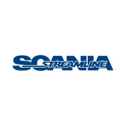 Sticker scania streamline - 061 Grøn - KJoF - 100mm x 15mm - Nej tak