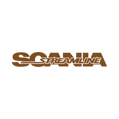 Sticker scania streamline - 061 Grøn - KJoF - 100mm x 15mm - Nej tak