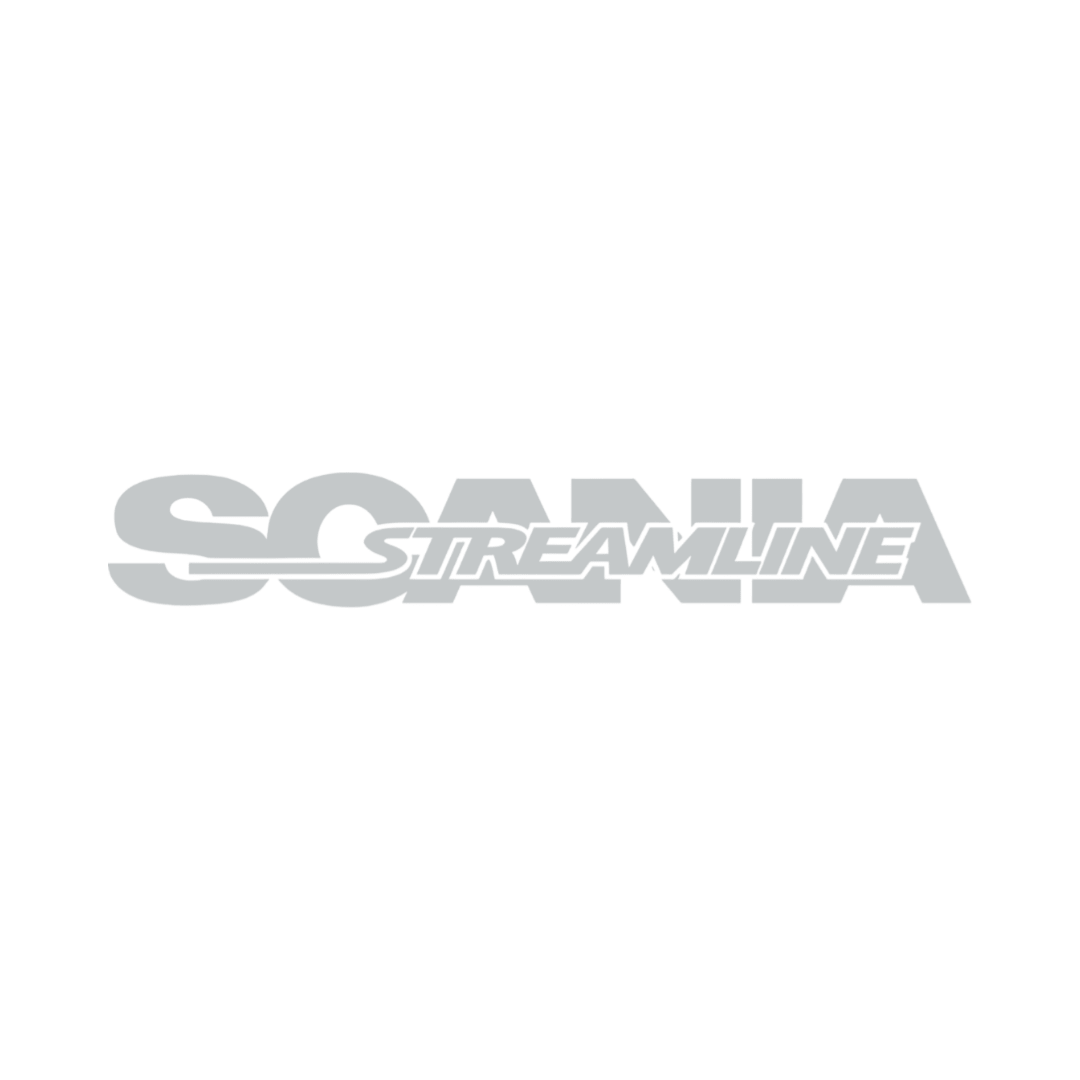 Sticker scania streamline - 072 Lysegrå - KJoF - 100mm x 15mm - Nej tak