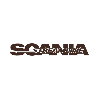 Sticker scania streamline - 061 Grøn - KJoF - 100mm x 15mm - Nej tak