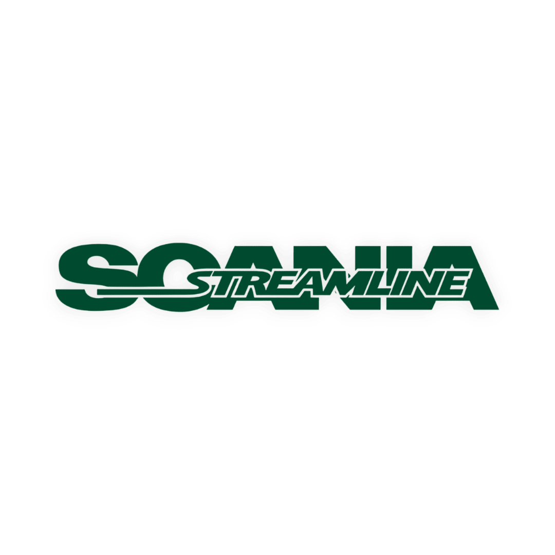 Sticker scania streamline - 061 Grøn - KJoF - 100mm x 15mm - Nej tak