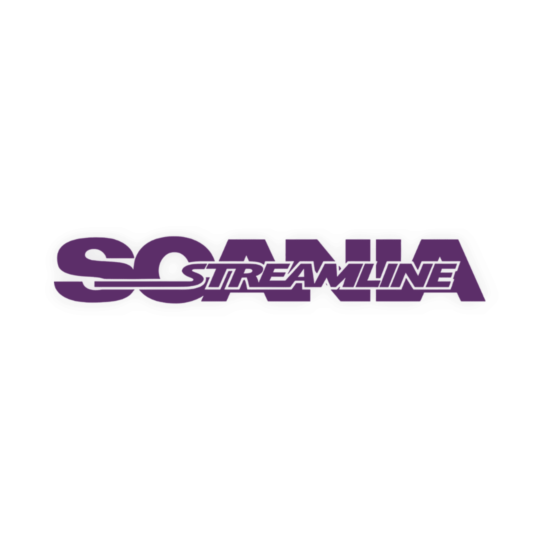 Sticker scania streamline - 061 Grøn - KJoF - 100mm x 15mm - Nej tak