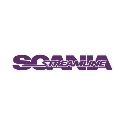 Sticker scania streamline - 061 Grøn - KJoF - 100mm x 15mm - Nej tak