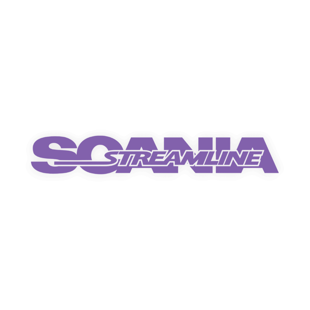 Sticker scania streamline - 061 Grøn - KJoF - 100mm x 15mm - Nej tak