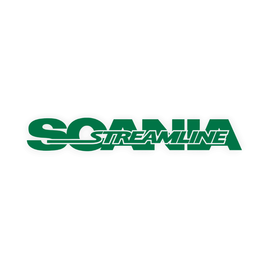 Sticker scania streamline - 061 Grøn - KJoF - 100mm x 15mm - Nej tak