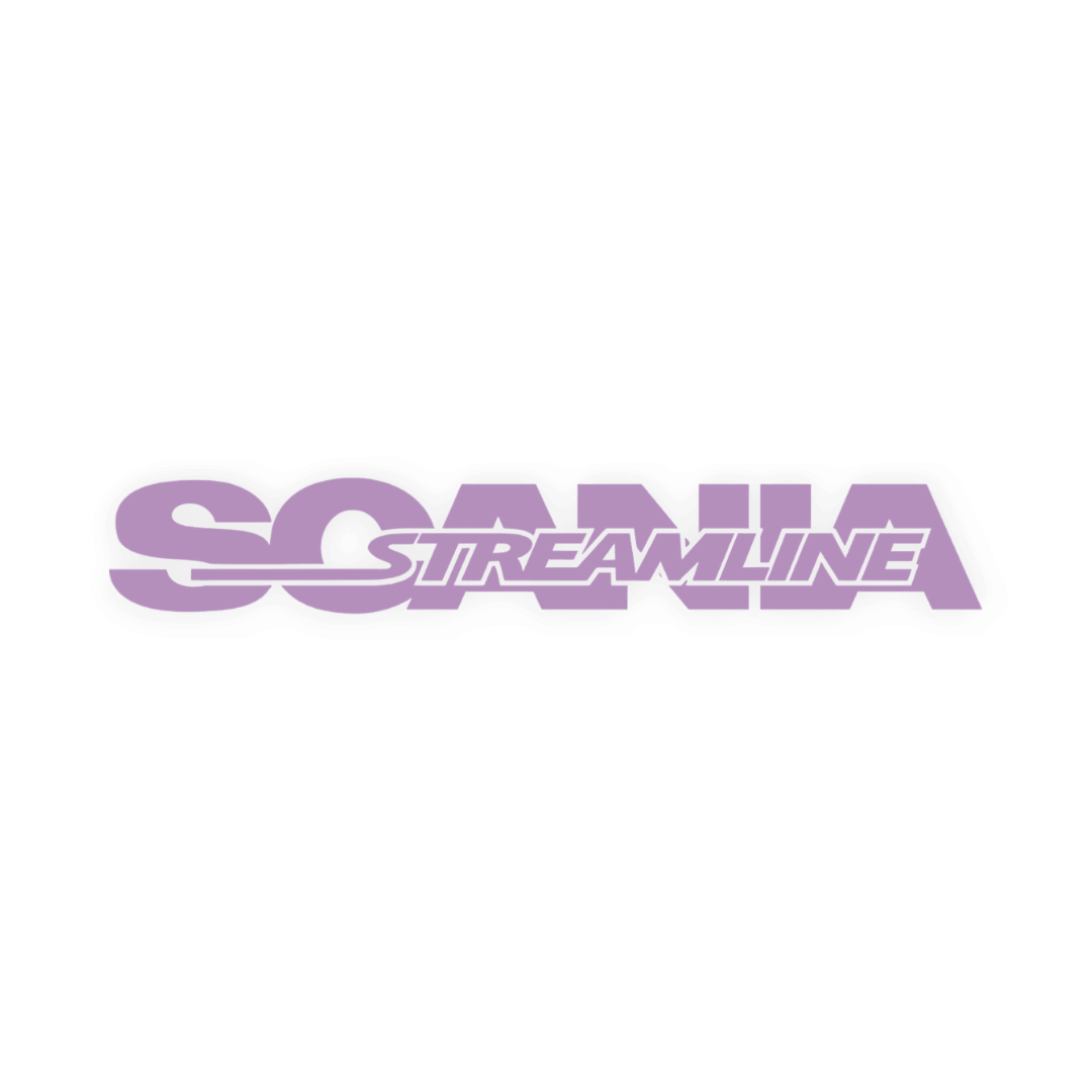 Sticker scania streamline - 061 Grøn - KJoF - 100mm x 15mm - Nej tak
