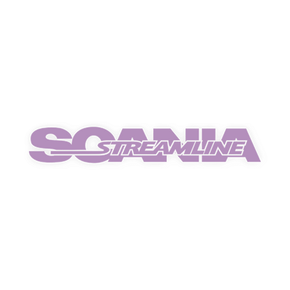 Sticker scania streamline - 061 Grøn - KJoF - 100mm x 15mm - Nej tak