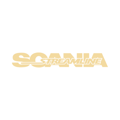 Sticker scania streamline - 061 Grøn - KJoF - 100mm x 15mm - Nej tak