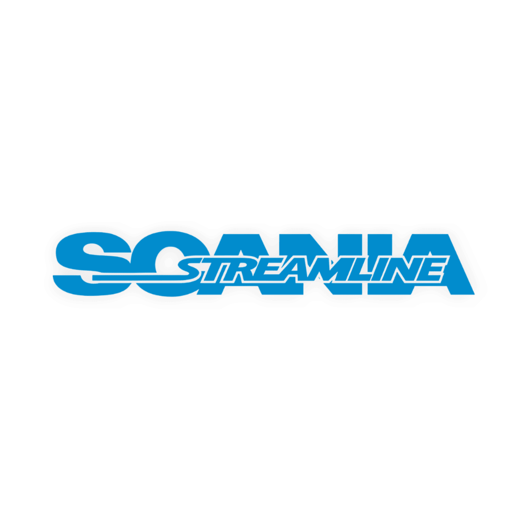Sticker scania streamline - 061 Grøn - KJoF - 100mm x 15mm - Nej tak