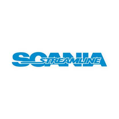 Sticker scania streamline - 061 Grøn - KJoF - 100mm x 15mm - Nej tak