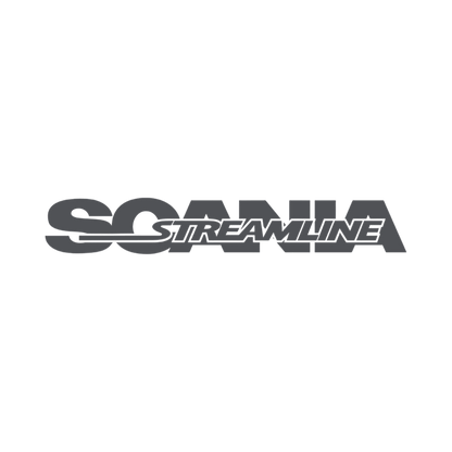 Sticker scania streamline - 061 Grøn - KJoF - 100mm x 15mm - Nej tak