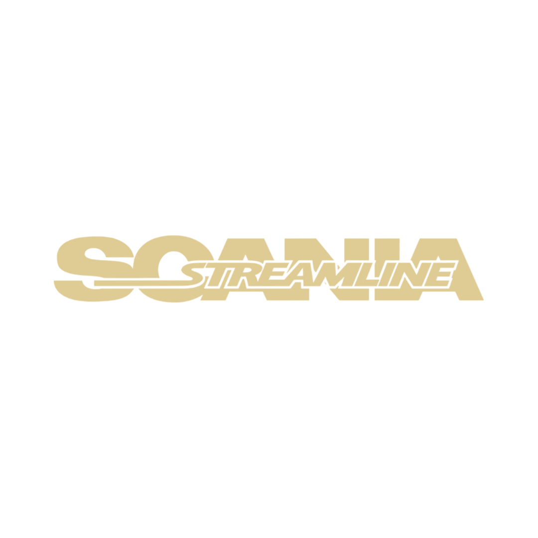 Sticker scania streamline - 061 Grøn - KJoF - 100mm x 15mm - Nej tak