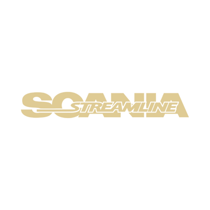 Sticker scania streamline - 061 Grøn - KJoF - 100mm x 15mm - Nej tak