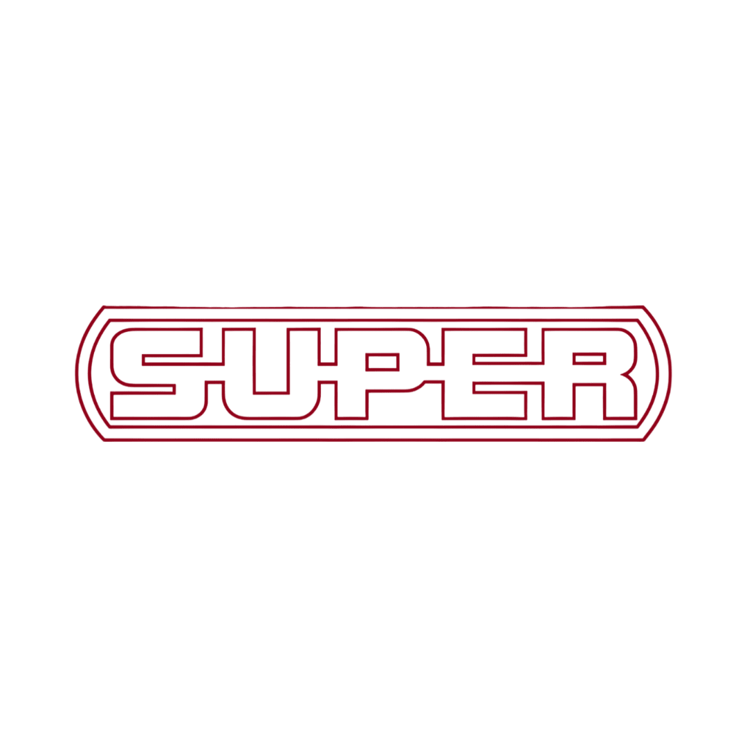 Sticker scania super - 030 Mørkerød - KJoF - 100mm x 22mm - Nej tak