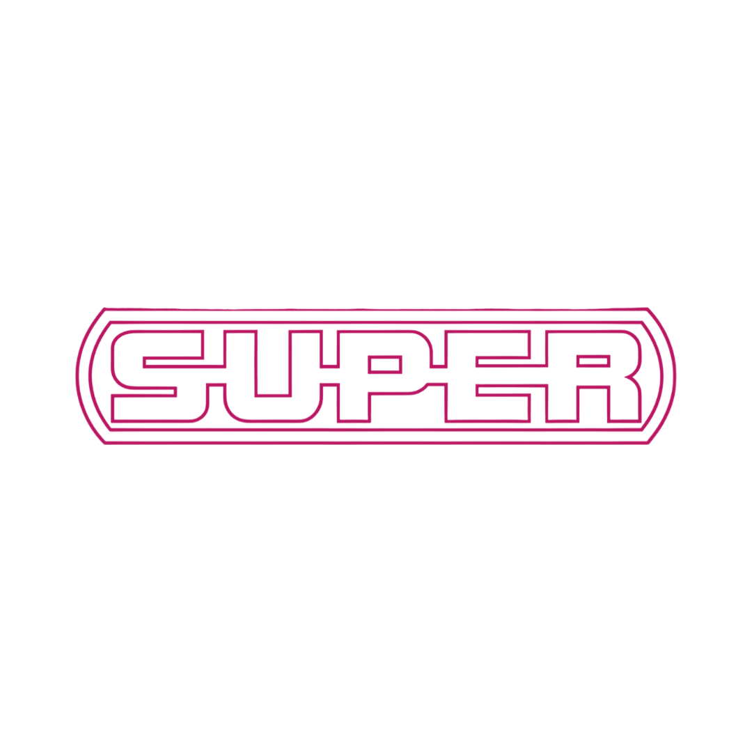 Sticker scania super - 041 Pink - KJoF - 100mm x 22mm - Nej tak