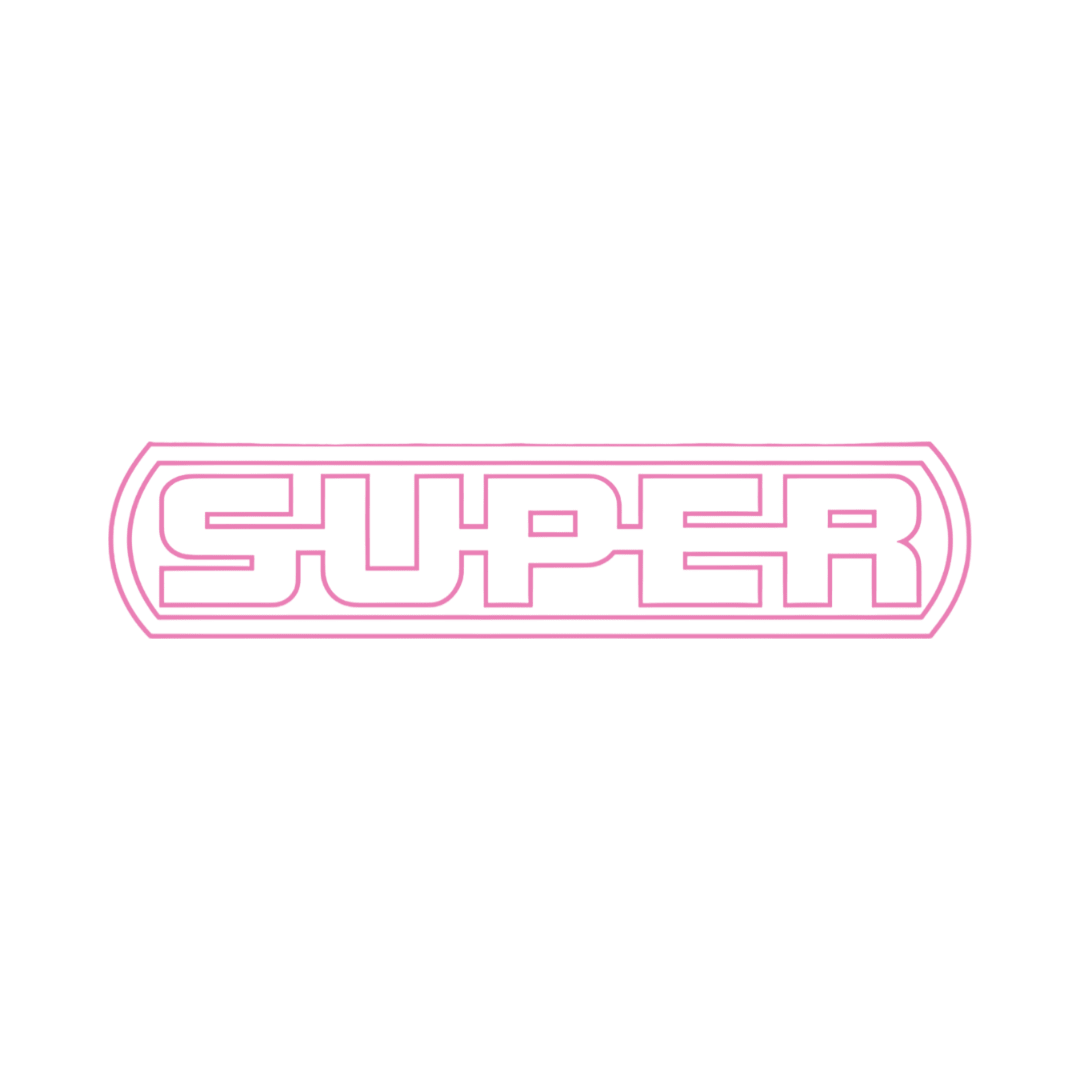 Sticker scania super - 045 Lyserød - KJoF - 100mm x 22mm - Nej tak
