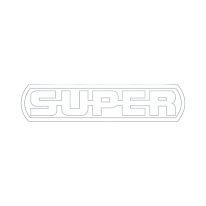 Sticker scania super - 061 Grøn - KJoF - 100mm x 22mm - Nej tak