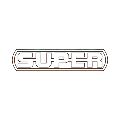 Sticker scania super - 061 Grøn - KJoF - 100mm x 22mm - Nej tak