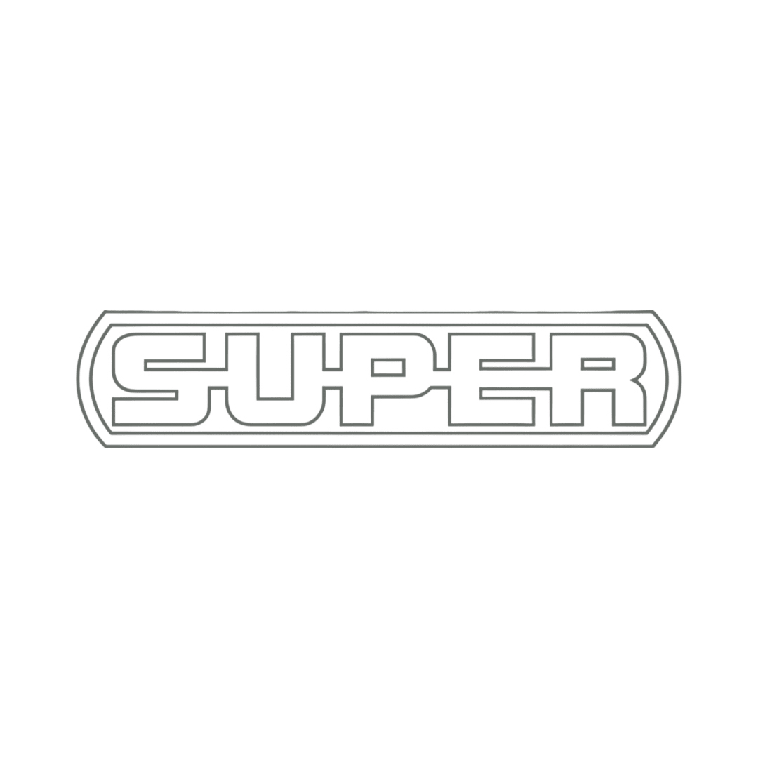 Sticker scania super - 071 Grå - KJoF - 100mm x 22mm - Nej tak
