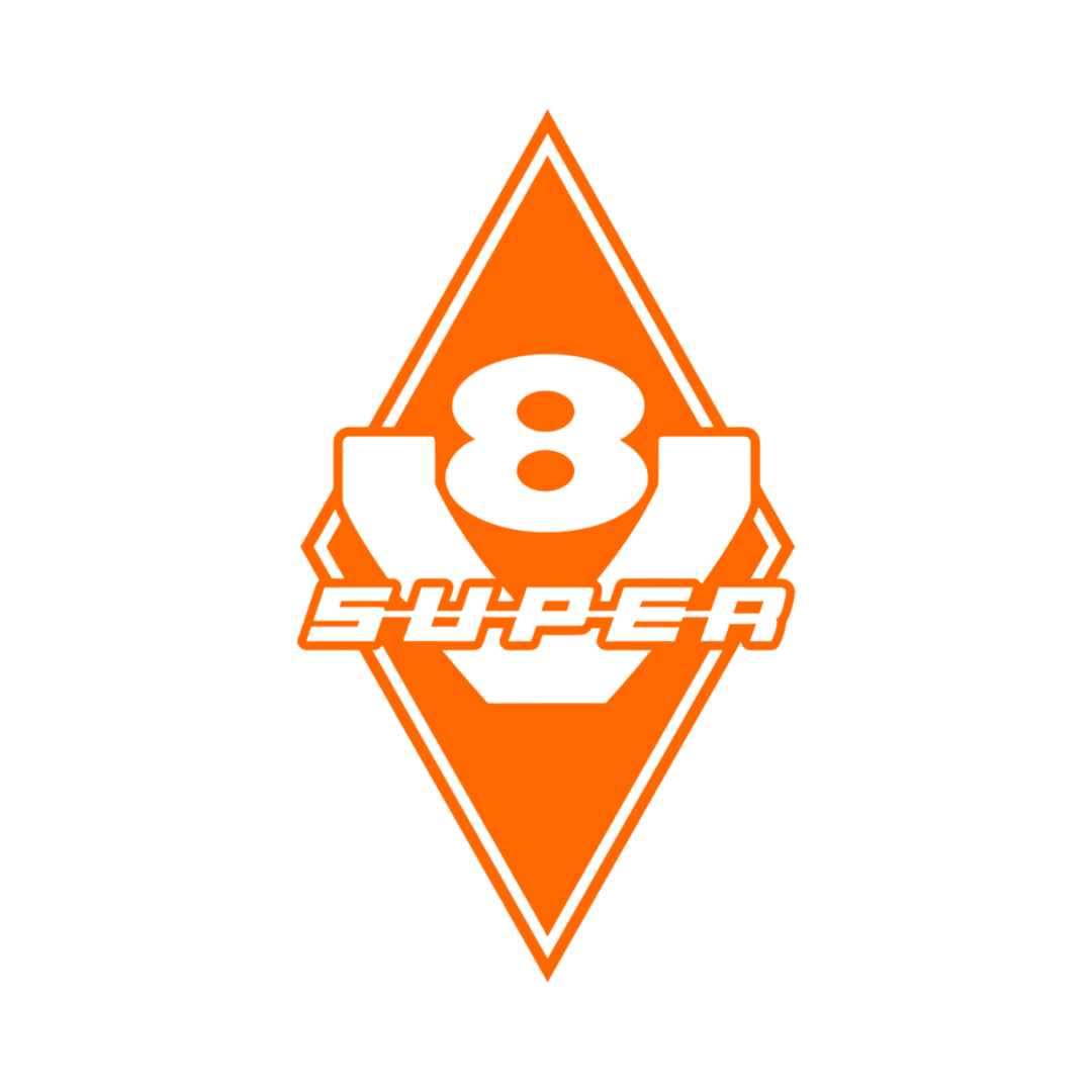 Sticker scania super diamond - 035 Lys orange - KJoF - 100mm x 174mm - Nej tak