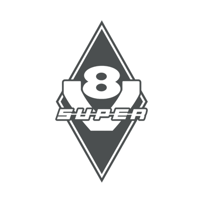 Sticker scania super diamond - 073 Mørkegrå - KJoF - 100mm x 174mm - Nej tak
