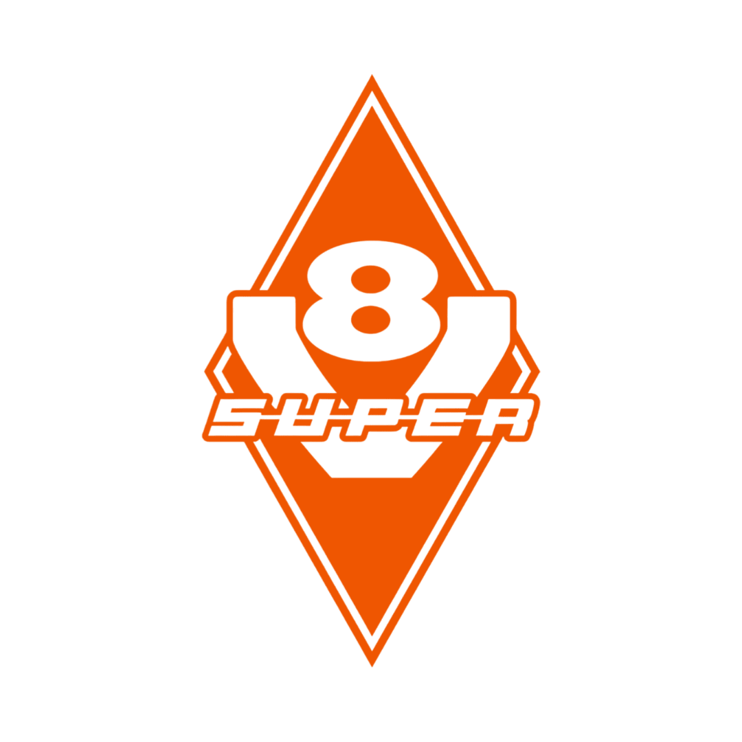 Sticker scania super diamond - 034 Orange - KJoF - 100mm x 174mm - Nej tak
