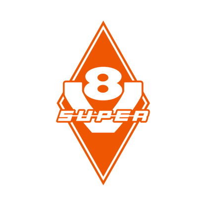 Sticker scania super diamond - 034 Orange - KJoF - 100mm x 174mm - Nej tak