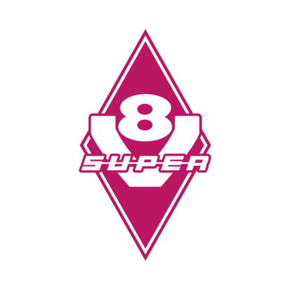 Sticker scania super diamond - 041 Pink - KJoF - 100mm x 174mm - Nej tak
