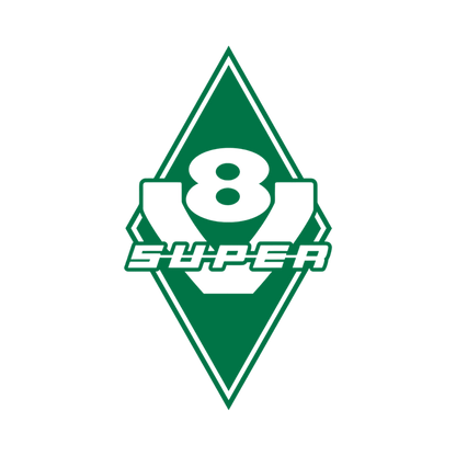 Sticker scania super diamond - 061 Grøn - KJoF - 100mm x 174mm - Nej tak