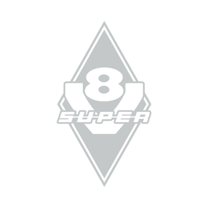 Sticker scania super diamond - 072 Lysegrå - KJoF - 100mm x 174mm - Nej tak